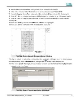 Tutorial STARS BUILDER_Revised_Nov_2007.doc
05/11/2007
6
5. Maximize the screens for a better view by clicking on the wi