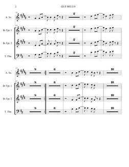 %
%
%
>
∀∀∀∀∀
∀∀∀∀
∀∀∀∀
∀∀
A. Sx.
Bα Tpt. 1
Bα Tpt. 2
T. Tbn.
19
Ó
œ œ œ
19
Ó
œ œ œ
Ó
œ œ œ
Ó
œ œ œ
Ιœ œ Ιœ Ιœ ‰ Œ
Ιœ œ Ιœ Ιœ
