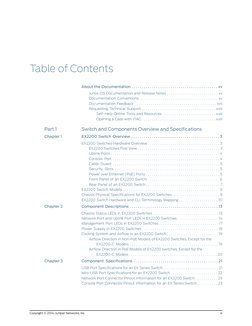 Table of Contents
About the Documentation . . . . . . . . . . . . . . . . . . . . . . . . . . . . . . . . . . . . . . . . . .