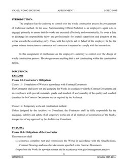 NAME: WONG ING SING                            ASSIGNMENT 1 
MBEG 1033  
 
1 
SEMESTER 1 
 
SESSION 2015‐2016 
INTRODUCTION: