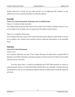 NAME: WONG ING SING                            ASSIGNMENT 1 
MBEG 1033  
 
5 
SEMESTER 1 
 
SESSION 2015‐2016 
another contra