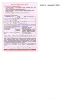 IMPORTANT 
INFORMATION
Items piohibited for imnort include:
l. 
Maps and literature where Indian extemal boundaries have been