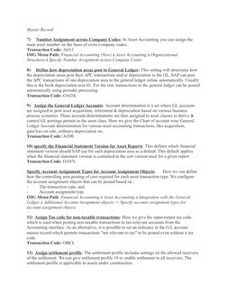Asset Accounting Configuration in SAP | PDF | Depreciation | Debits And ...