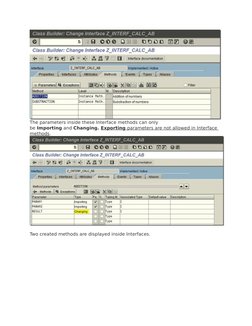 Kernel BADI Implementation in SAP ABAP | PDF | Interface (Computing ...