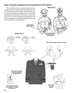 army dress blues rank placement Regimental Distinctive Insignia (RDI) on Dress Blues (ASU)