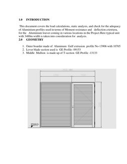 Louver Structural Calculations for Villa | PDF | Structural Load | Bending