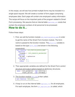 Smart Forms: Tips and Tricks Guide | PDF | Subroutine | Image Resolution