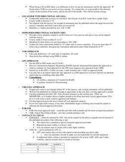  
When flying with an HSI, there is no difference in how set up our instruments and fly the approach.  IF 
flying with a VOR