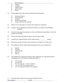 4th Class Power Engineering Exam Review | PDF | Pump | Boiler