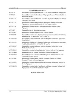 P-209 Crushed Aggregate Base Course Specifications | PDF | Construction ...