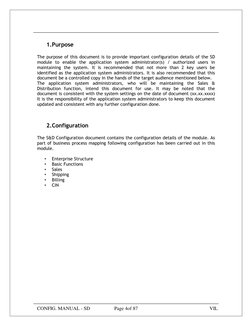 SAP SD Configuration Manual | PDF