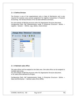 SAP SD Configuration Manual | PDF