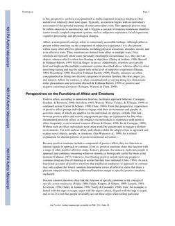 The Role of Positive Emotions in Positive Psychology, Fredrickson PDF ...