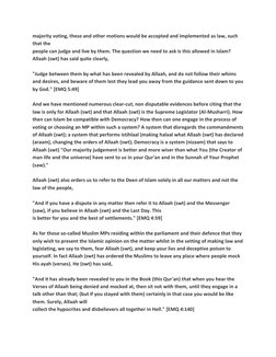 Voting Is Shirk | PDF | God In Islam | Kafir