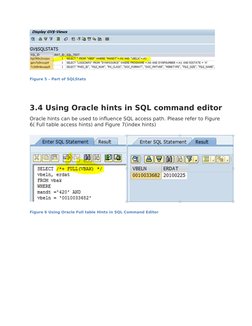 Execute SQL in SAP ST04 Editor | PDF | Sql | Areas Of Computer Science