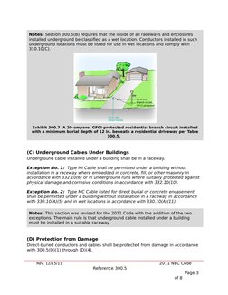 NEC 300.5: Underground Installation Guidelines | PDF | Electrical ...