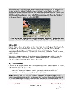 NEC 300.5: Underground Installation Guidelines | PDF | Electrical ...