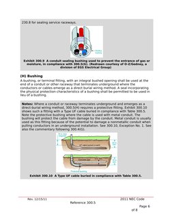 NEC 300.5: Underground Installation Guidelines | PDF | Electrical ...