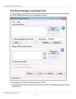 Schlumberger Licensing User Guide | PDF | Port (Computer Networking ...