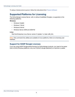 Schlumberger Licensing User Guide | PDF | Port (Computer Networking ...