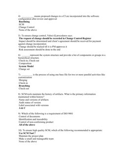 Software Configuration Management Overview | PDF | Version Control ...