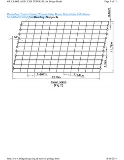 Grillage Analysis for Bridge Decks | PDF | Structural Load | Bending