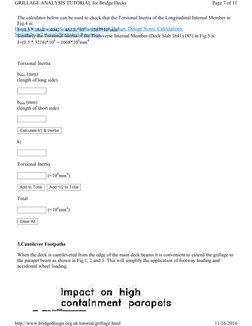 Grillage Analysis for Bridge Decks | PDF | Structural Load | Bending
