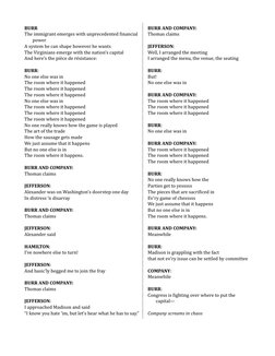 Hamilton Musical Lyrics Compilation | PDF | Hamilton (Musical ...