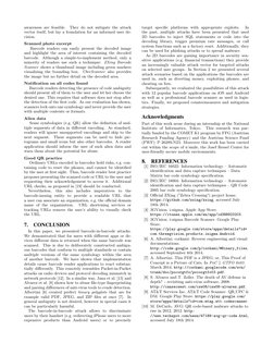 awareness are feasible.
They do not mitigate the attack
vector itself, but lay a foundation for an informed user de-
cision.