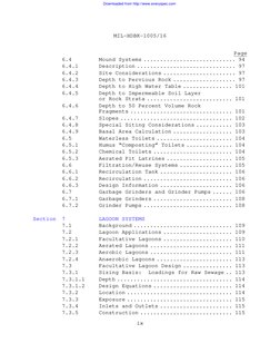 MIL-HDBK-1005/16
ix
Page
6.4 
Mound Systems ............................ 94
6.4.1 
Description ..............................