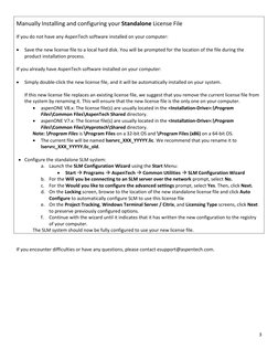 AspenTech SLM License Installation Guide | PDF | Computer File | Server ...
