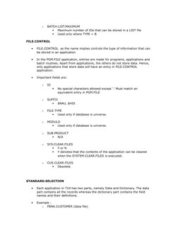 T24 Directory Structure Overview | PDF | Parameter (Computer ...