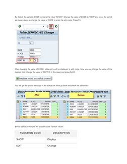 Edit SAP Tables Using ABAP Debugger | PDF | Subroutine | Information ...
