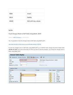 Edit SAP Tables Using ABAP Debugger | PDF | Subroutine | Information ...