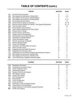 TABLE OF CONTENTS (cont.) 
 
 
TABLES 
 
 
SECTION 
 
PAGE 
A-1 
Nominal Physical Properties 
A 
1 
A-2 
Pipe Weights