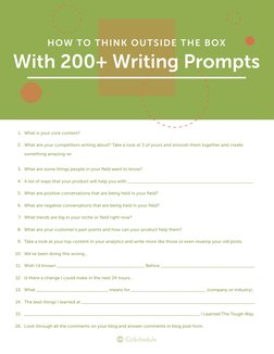 What is your core content?
What are your competitors writing about? Take a look at 3 of yours and smoosh them together and cr