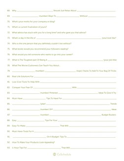 Why ______________________________ Should Just Relax About ________________________________.
______________________ (number)