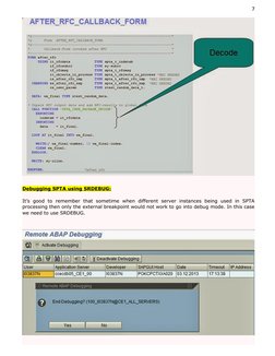 SAP ABAP Parallel Processing Guide | PDF | Subroutine | Parameter ...