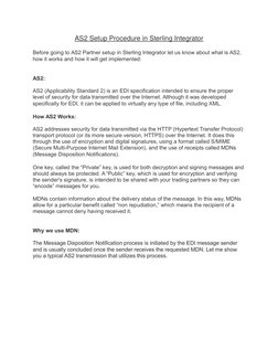AS2 Setup Guide for Sterling Integrator | PDF | Electronic Data ...