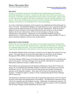 (http://www.120society.com/)Implementation and Migration Plan Template
www.ProjectManagementDocs.com (http://www.ProjectMana