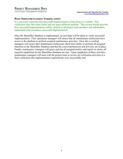 (http://www.120society.com/)Implementation and Migration Plan Template
www.ProjectManagementDocs.com (http://www.ProjectMana
