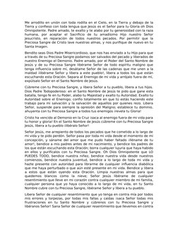 Oración de Liberación y Exorcismo | PDF | Oración | Cristo (título)