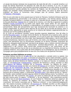 un grupo de jóvenes sieneses las ocupaciones de cada día del año, o cuando enseña a un
grupo de damas florentinas los placere