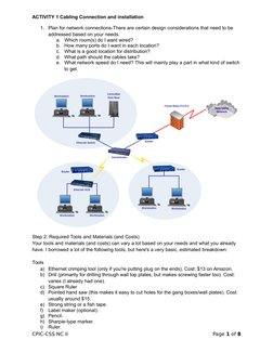 Network Cabling Installation Guide | PDF | Cable | Electrical Connector