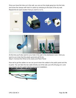 Network Cabling Installation Guide | PDF | Cable | Electrical Connector