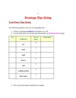 Drainage Pipe Sizing Guide | PDF | Drainage Basin | Hydrology