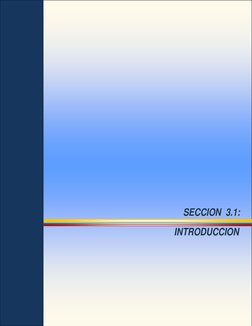 INTRODUCCION 
SECCION  3.1: 

