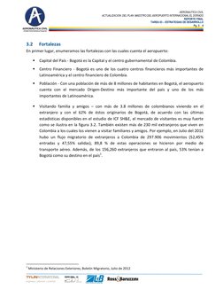 AERONAUTICA CIVIL 
ACTUALIZACION  DEL PLAN  MAESTRO DEL AEROPUERTO INTERNACIONAL EL DORADO 
REPORTE FINAL 
 TAREA 03 – ESTRAT