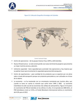 AERONAUTICA CIVIL 
ACTUALIZACION  DEL PLAN  MAESTRO DEL AEROPUERTO INTERNACIONAL EL DORADO 
REPORTE FINAL 
 TAREA 03 – ESTRAT