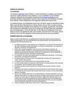 SIMBOLOS ANDINOS
LA CHAKANA
La chacana (quechua: (http://es.wikipedia.org/wiki/Idioma_quechua) tawa chakana, «cuatro escalera